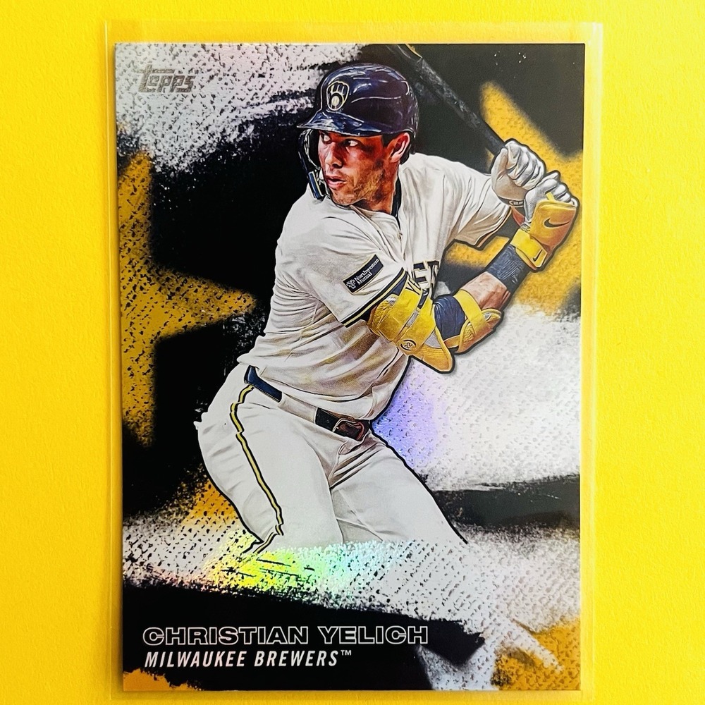 2026 Topps Series 1 Stars of MLB Christian Yelich SMLB-20 Insert Brewers